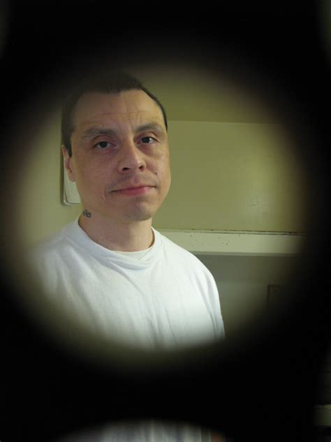 Robert Luca inside his Security Housing Unit (SHU) prison cell at