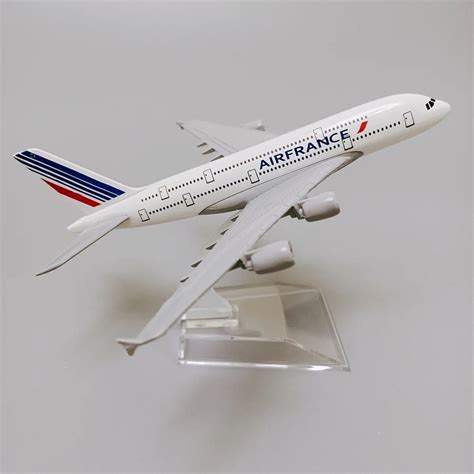 Alloy Metal A380 Airlines Airplane France Airbus 380 Airways Diecast ...