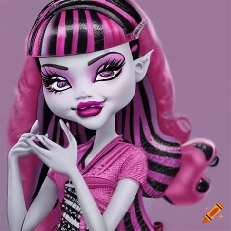 Draculaura Cartoon Monster High On Craiyon