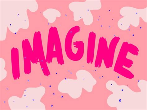 Lettering Imagine  By Denyse® Find And Share On Giphy Doodle