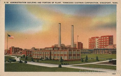 Tennessee Eastman Corporation Kingsport Tn Postcard