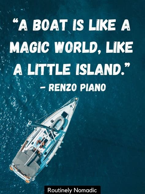 100 Inspirational Boat Quotes for that Boat Life Aesthetic - Routinely Shares