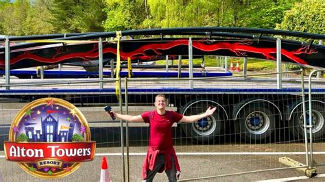 Alton Towers Nemesis Construction Update Th May Youtube