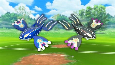 Primo Kyogre shiny durant la Journée de Raids sur Pokémon Go bonus