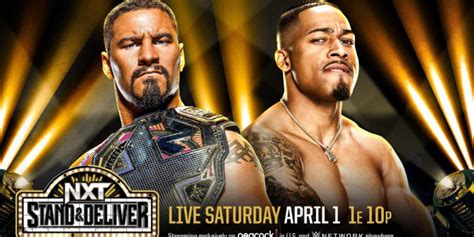 WWE NXT Stand Deliver Hosts Revealed Updated Card