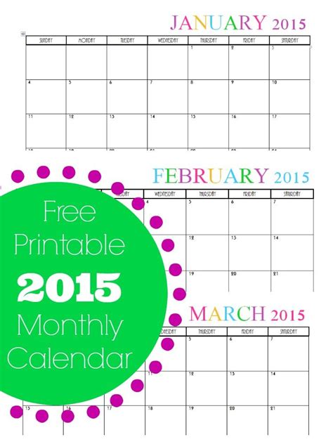 The Free Printable Month Calendar Is Shown In Three Different