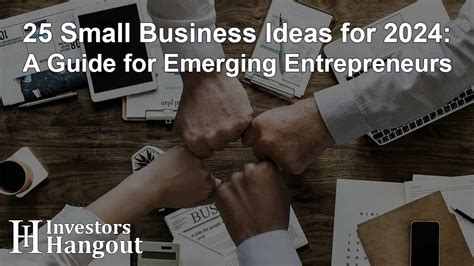 25 Small Business Ideas For 2024 A Guide For Emerging Entrepreneurs