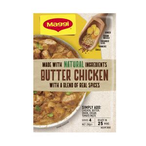 Calories In Maggi Dry Recipe Base Butter Chicken Calcount