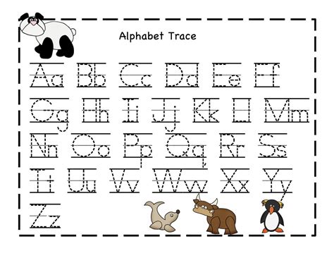 Printable Abc Worksheets For Toddlers - illustrator