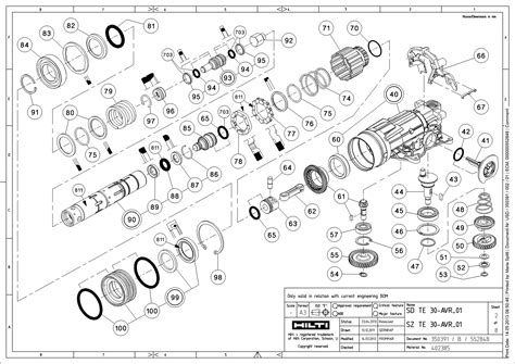 Schematic Hilti Dsh 700 Parts Diagram