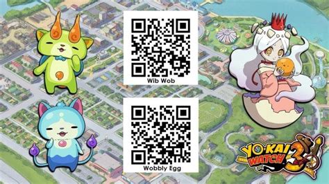 Guide List Of Officially Released Qr Codes For Yo Kai Watch