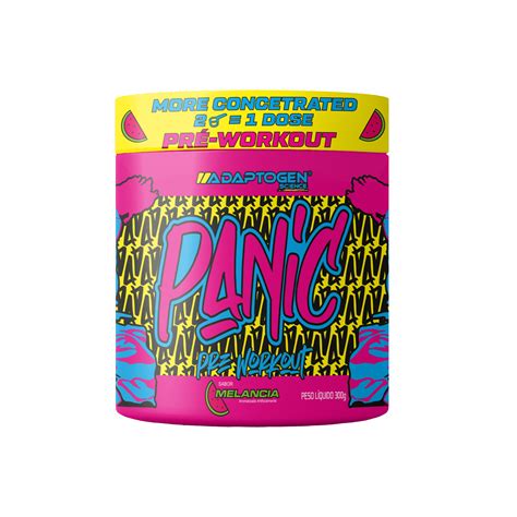 Panic Pré treino Super Concentrado 300g Adaptogen Science