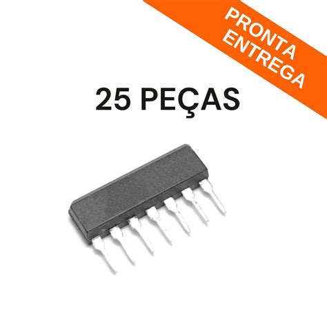 Kit 25 peças Circuito Integrado TA7510S SIP 7 PTH Circuitos