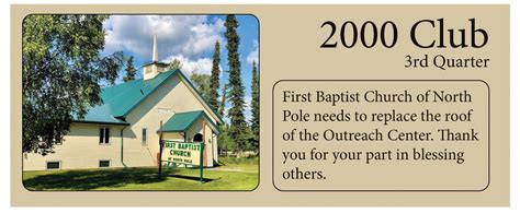 2000 Club Alaska Baptist Resource Network