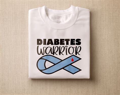 Diabetes Awareness Svg Bundle 6 Designs Diabetes Warrior Etsy