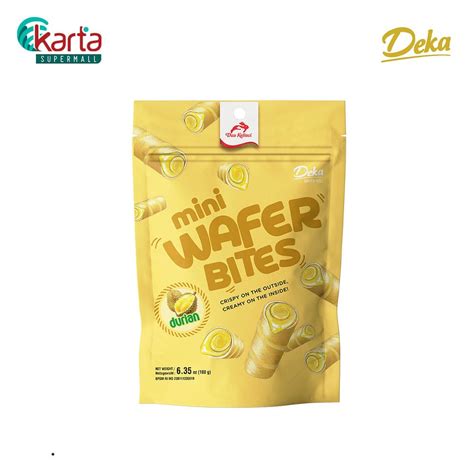 Deka Mini Wafer Bites Durian G Clearance Sales Exp May