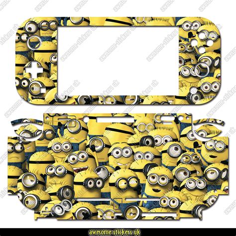 Nintendo Switch LITE skins 228 - MINIONS - Awesome Stickers UK