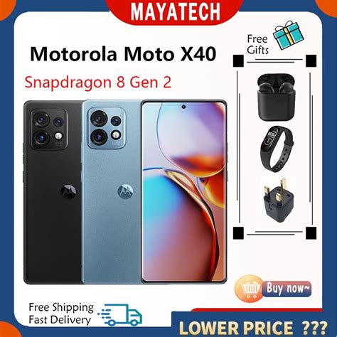 Motorola Moto X40 Snapdragon 8Gen 2 125W Fast Charging 165Hz Dual SIM