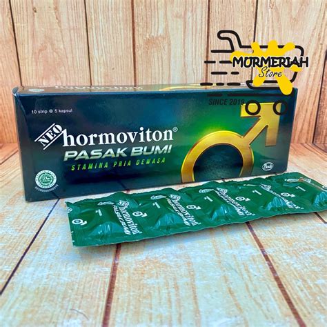 Jual NEO HORMOVITON Strip 5 Kapsul Pasak Bumi Untuk Stamina Shopee