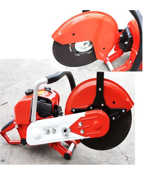 Cc Gas Cut Off Saw Metal Pipe Asphalt Metal Steel Cutting