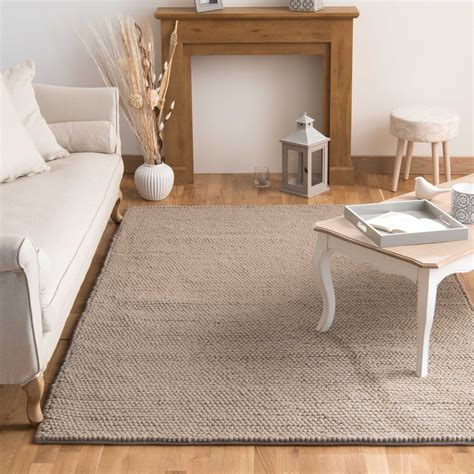 Tapis En Laine Beige 200 X 300 Cm INDUSTRY Maisons Du Monde