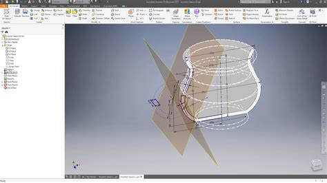 Inventor 2017 Basic Tutorial Part 2 Revolve Youtube