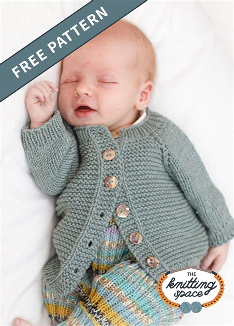 Dream Plan Baby Cardigan FREE Knitting Pattern