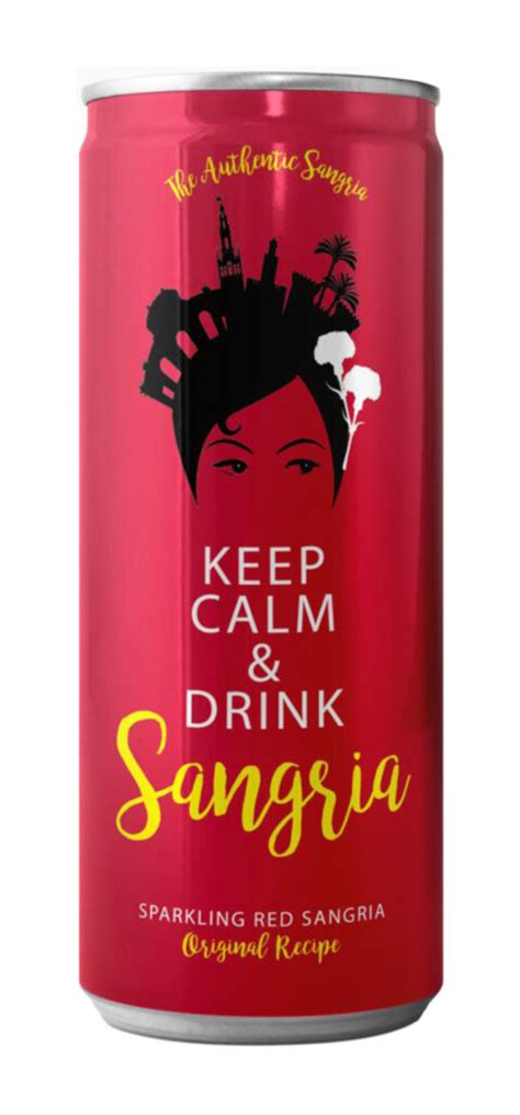 KEEP CALM DRINK SANGRIA SPARKLING RED SANGRIA WinePleasures