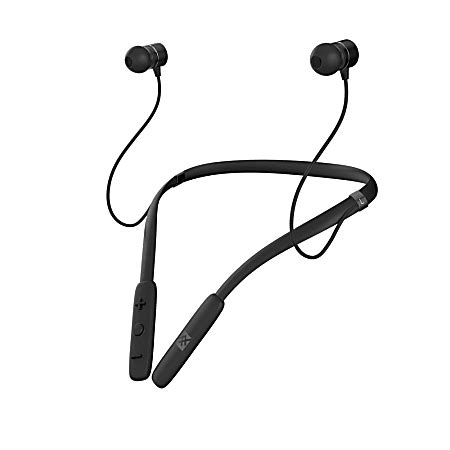 Ifrogz Flex Force Neckband Earbud Headphones Ifffwe Bk Office Depot