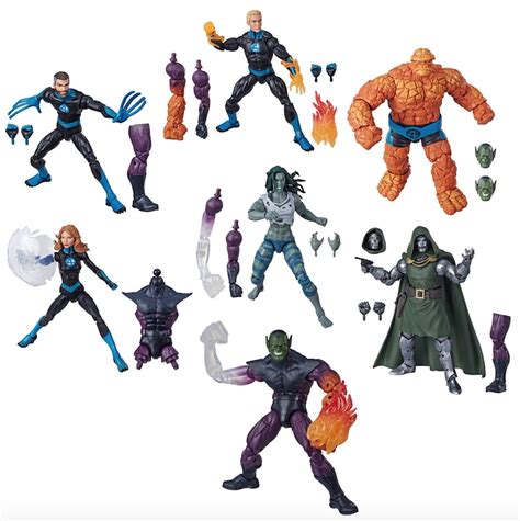 Hasbro Marvel Legends Fantastic Four Super Skrull Baf Wave Now 18 74