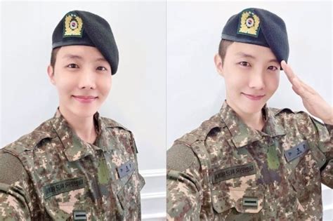 Bts J Hope Completes Basic Training For Military Service The Korea Times