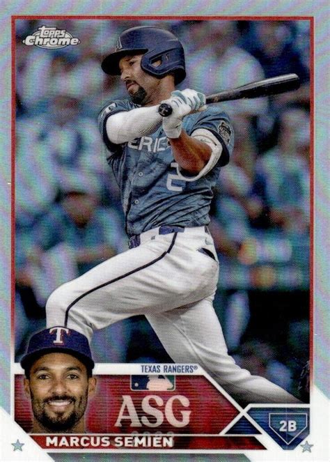 2023 Topps Chrome Update 2023 All Star Game ASGC 12 Marcus Semien