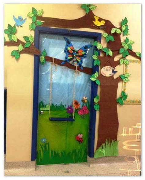 Puerta De Primavera Decoration Creche Board Decoration Class