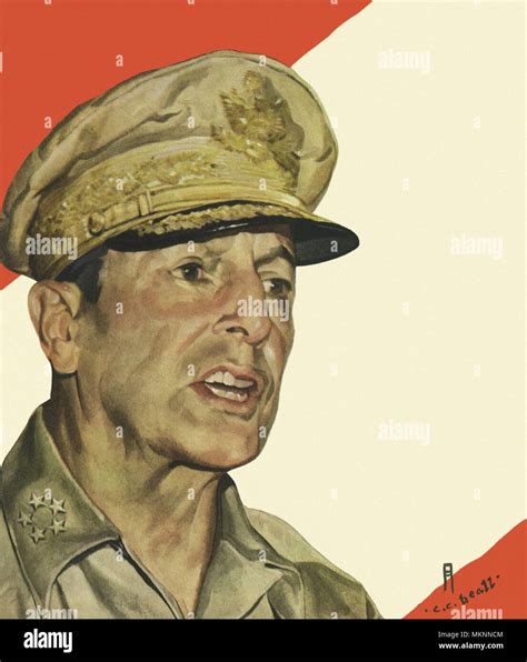 Gen Douglas Macarthur Stock Photo Alamy