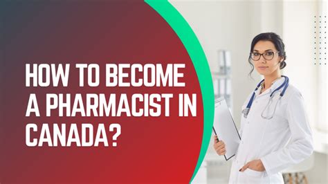 How To Become A PHARMACIST In CANADA Futures Abroad