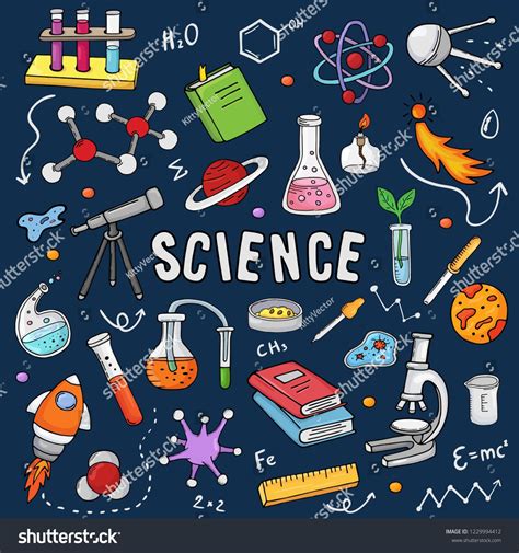 Chemistry Vector Chemical Science Or Pharmacy Research In School