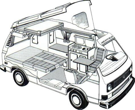 Westfalia Crosscut Camper Van Interior