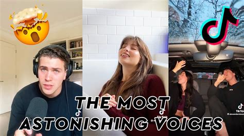 The Most Beautiful Amazing And Astonishing Voices ~ Singing Tiktok