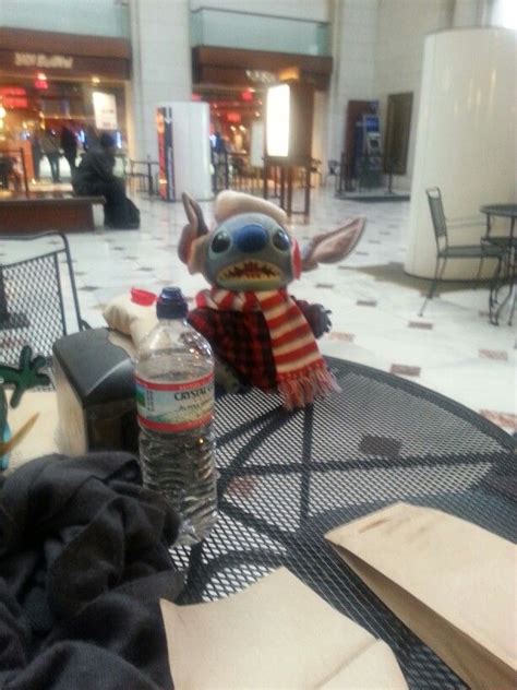 Stitch Chilling At Union Station Dc New Trucks Red Truck Union