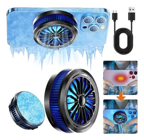 Ventilador Enfriador De Celular Port Til Gamer Magn Tico Cooler Para