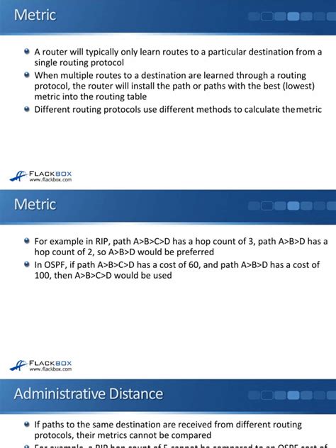 administrative distance  routing router computing
