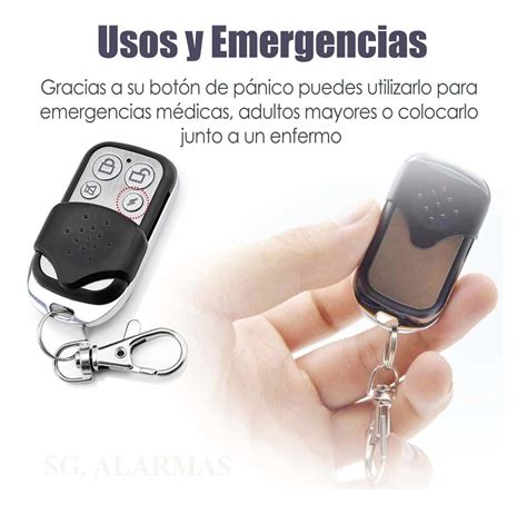 Control Remoto Metalico Seguridad Para Alarmas Casa Vecinal - $ 195.00 en Mercado Libre