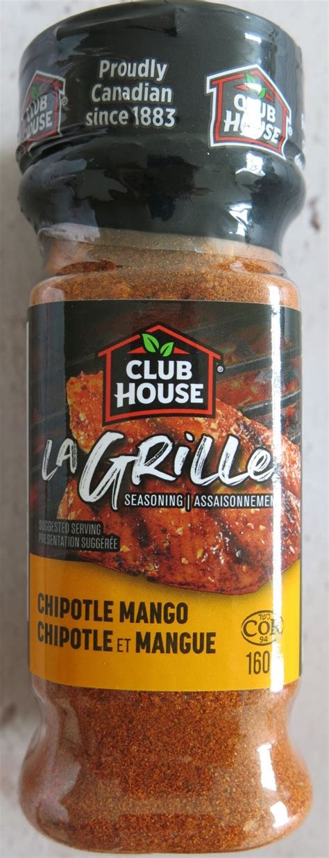 Club House La Grille Chipotle Mango Seasoning Spice 160 Gram Pack Pack Of 2