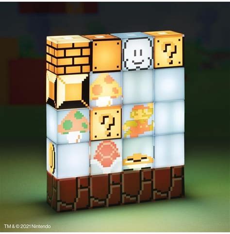 Paladone Super Mario Bros Build A Level Light PP8025NNEU Ab 17 95