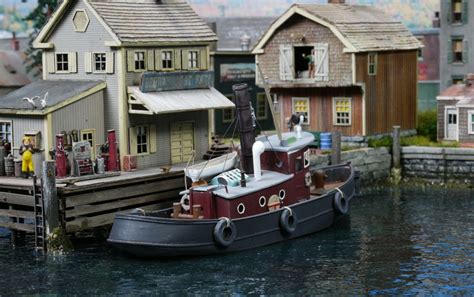 Harbour Model Railroad Scene Model Railroad Model Trains Navy Ships