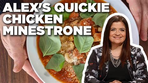 Alex Guarnaschelli S Quickie Chicken Minestrone Food Network YouTube