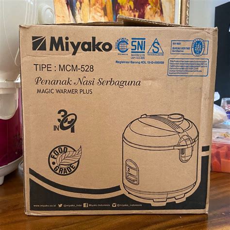 HARGA NETT Rice Cooker Miyako MCM 528 BARU Magic Miyako Tipe MCM