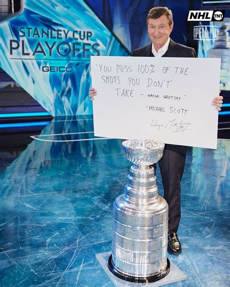 Wayne Gretzky Pays Homage To Michael Scotts Stolen Quote