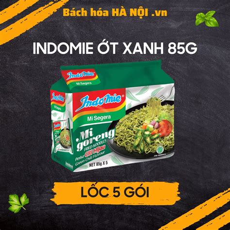 L C G I M Tr N Indomie Mi Goreng Cabe Ijo V T Xanh C C Hi M G