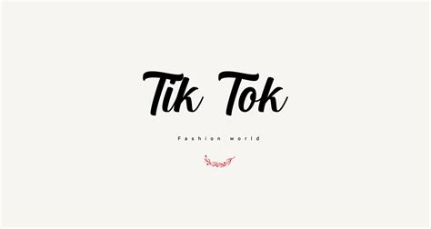 Logo Tik Tok On Behance